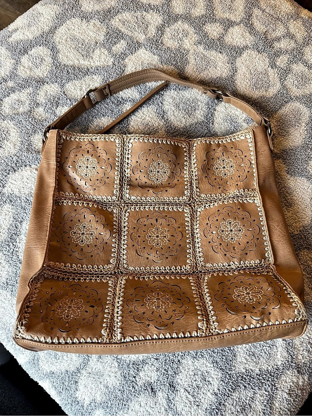 The Sak Embroidered Shoulder Bag